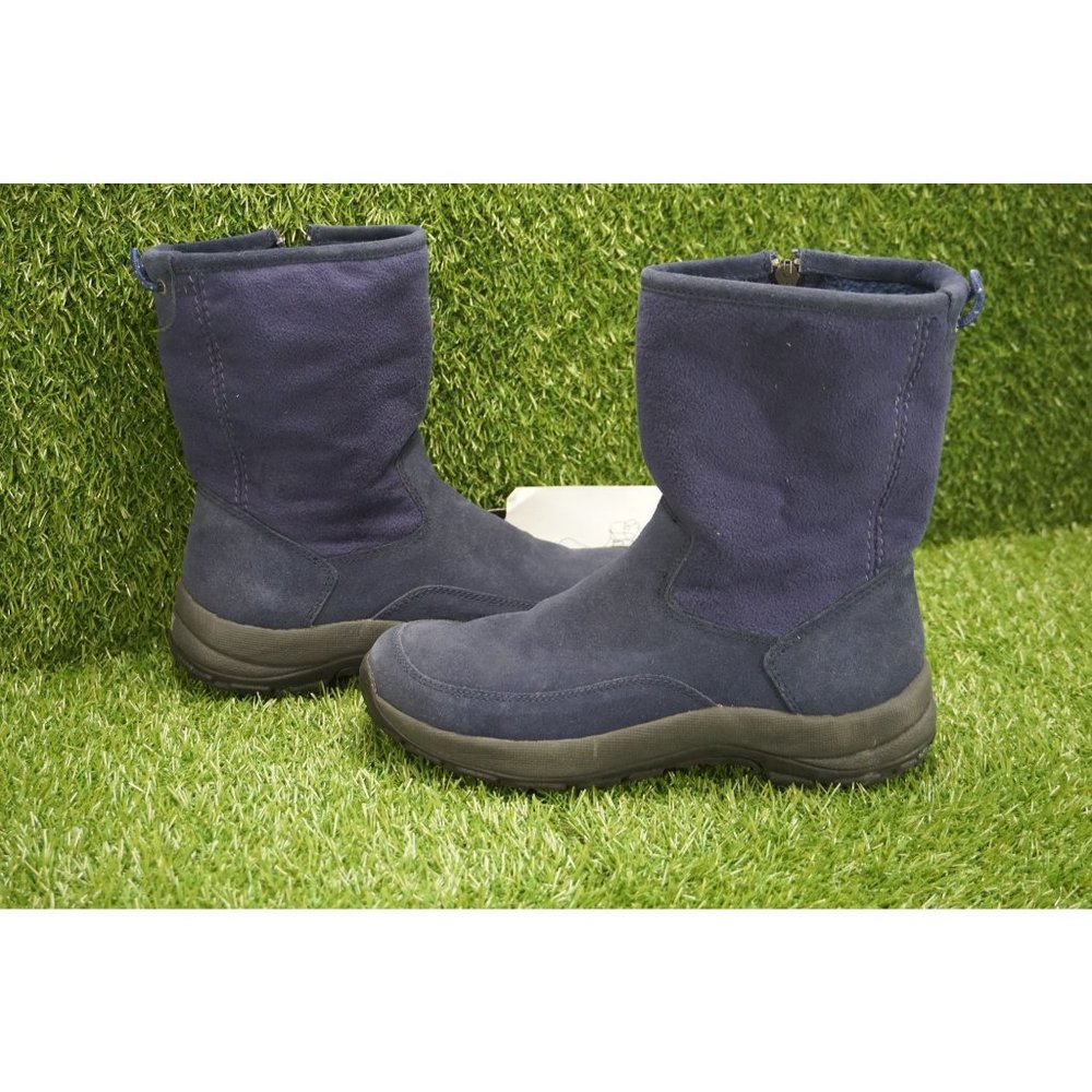 L.L. Bean Fleece Suede Winter Boot Side Zip - Women's 7.5